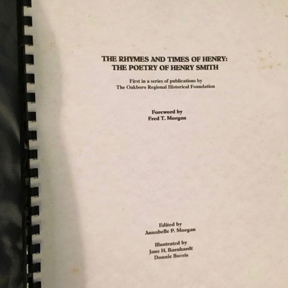 THE RHYMES AND TIMES OF HENRY SMITH
